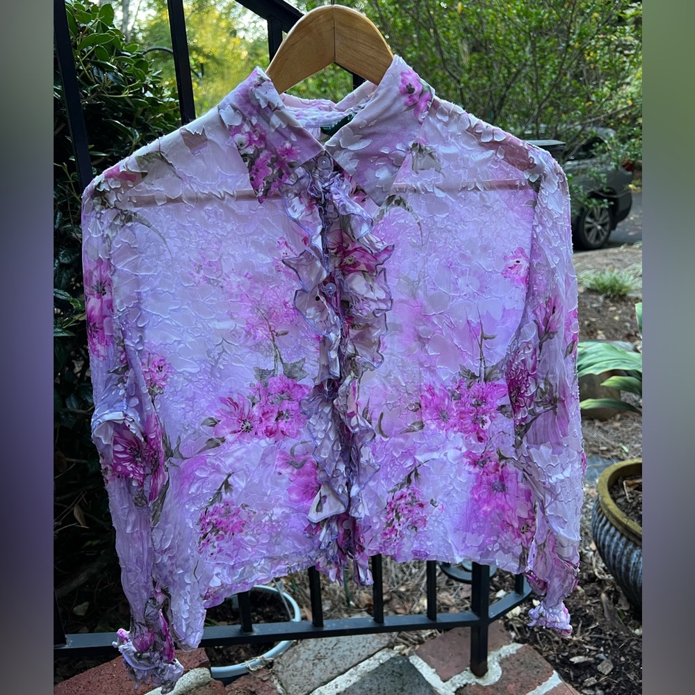 Silk Fairycore Blouse